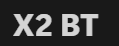 X2 BT avatar