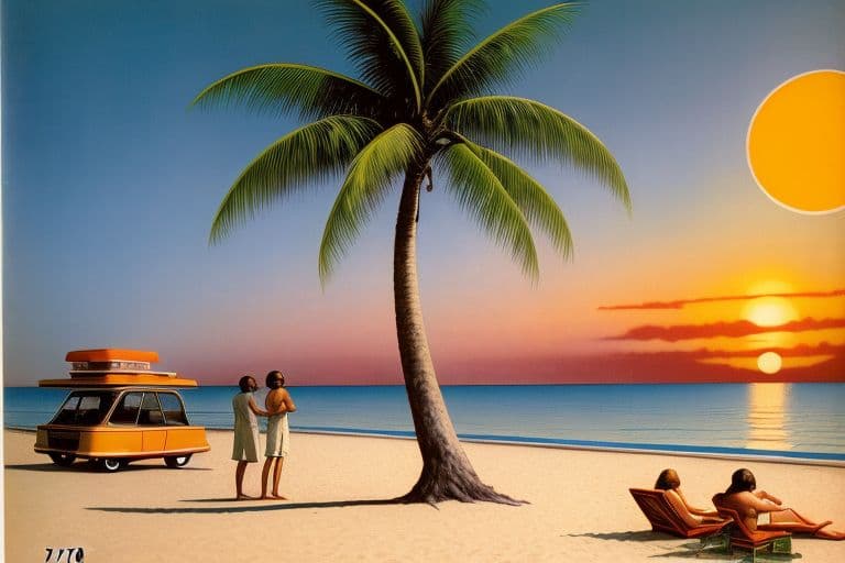 Beach Lady Naara banner