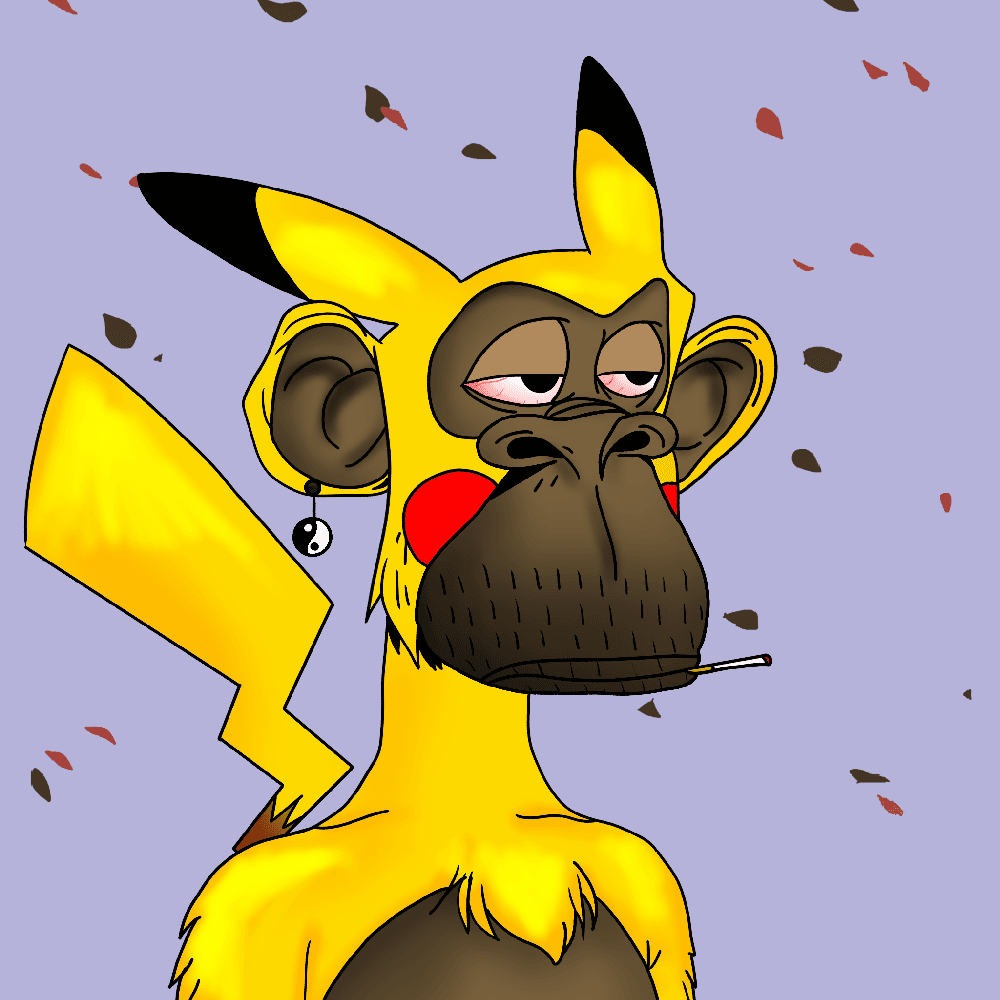 Bored Pikachu Ape banner