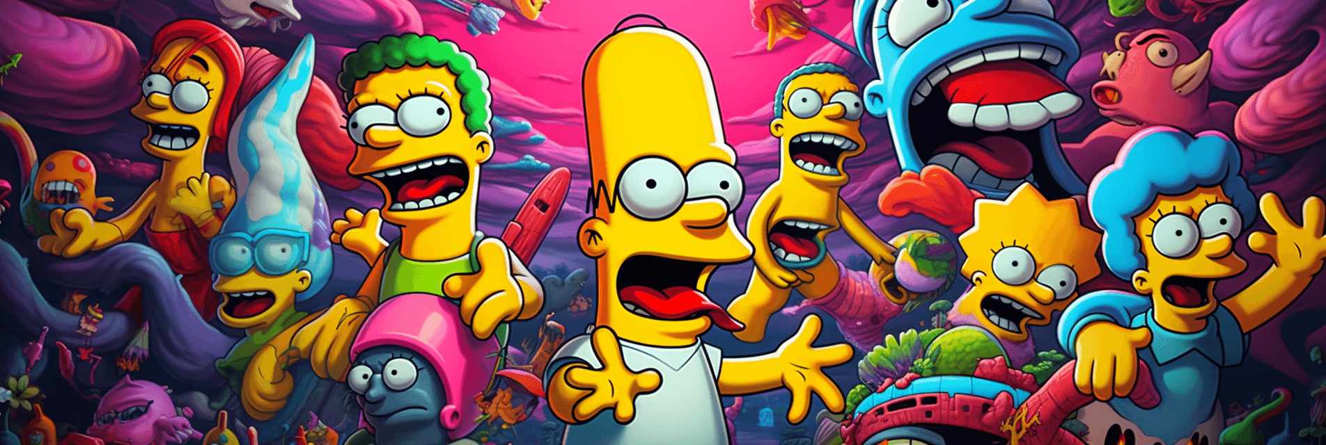 LSD Simpsons banner