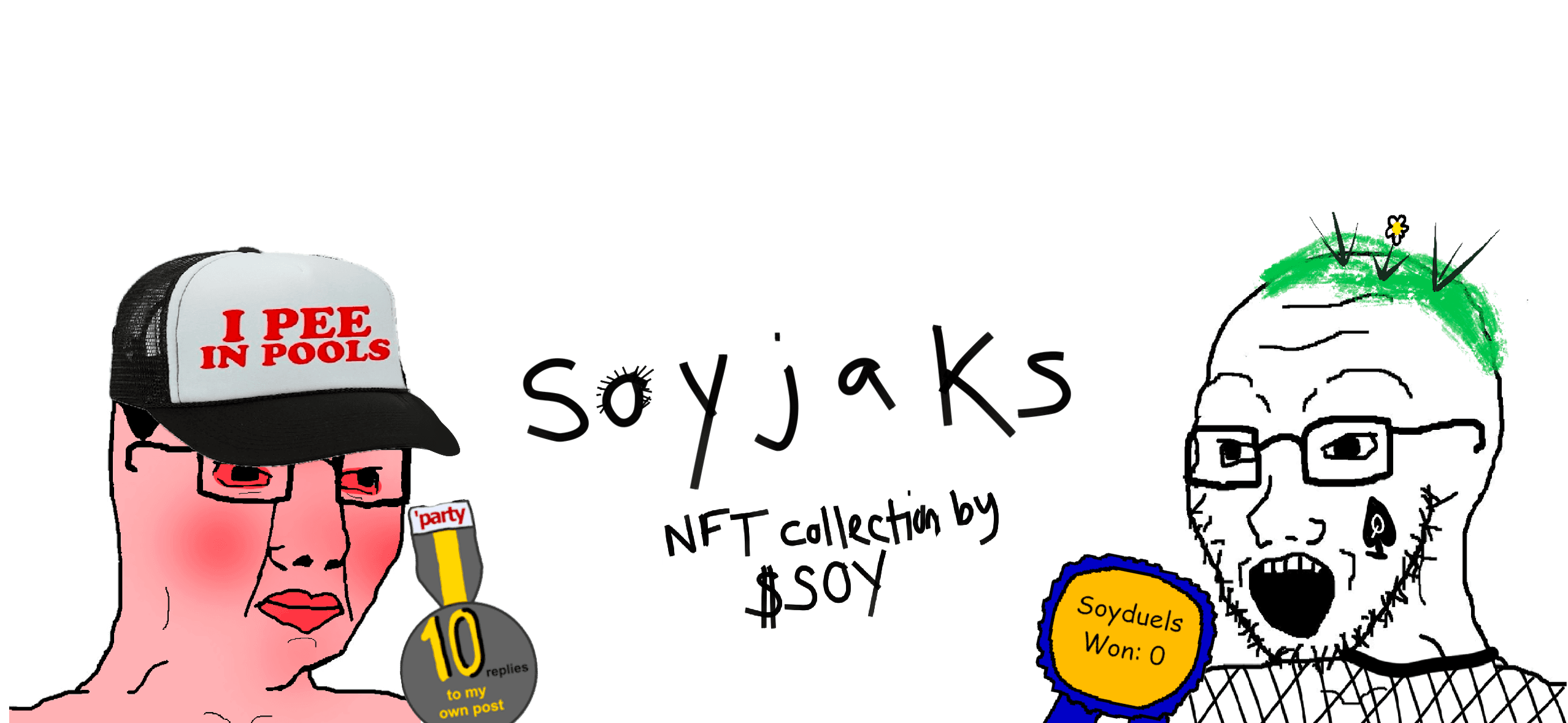 Soyjaks banner