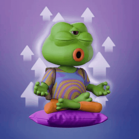 3D Pepe Zen collection avatar