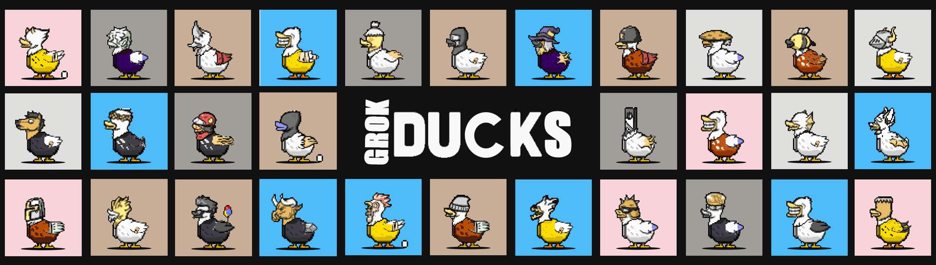 Grok Ducks banner