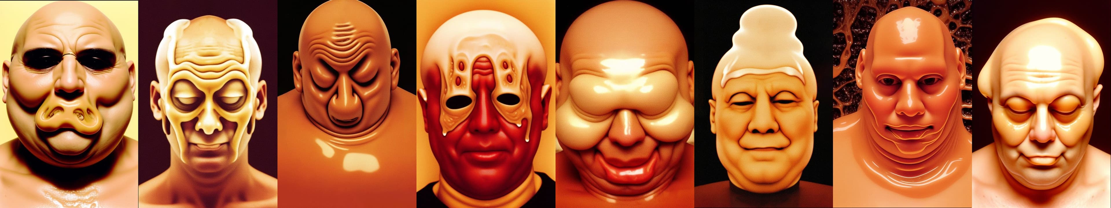 Melting Faces banner