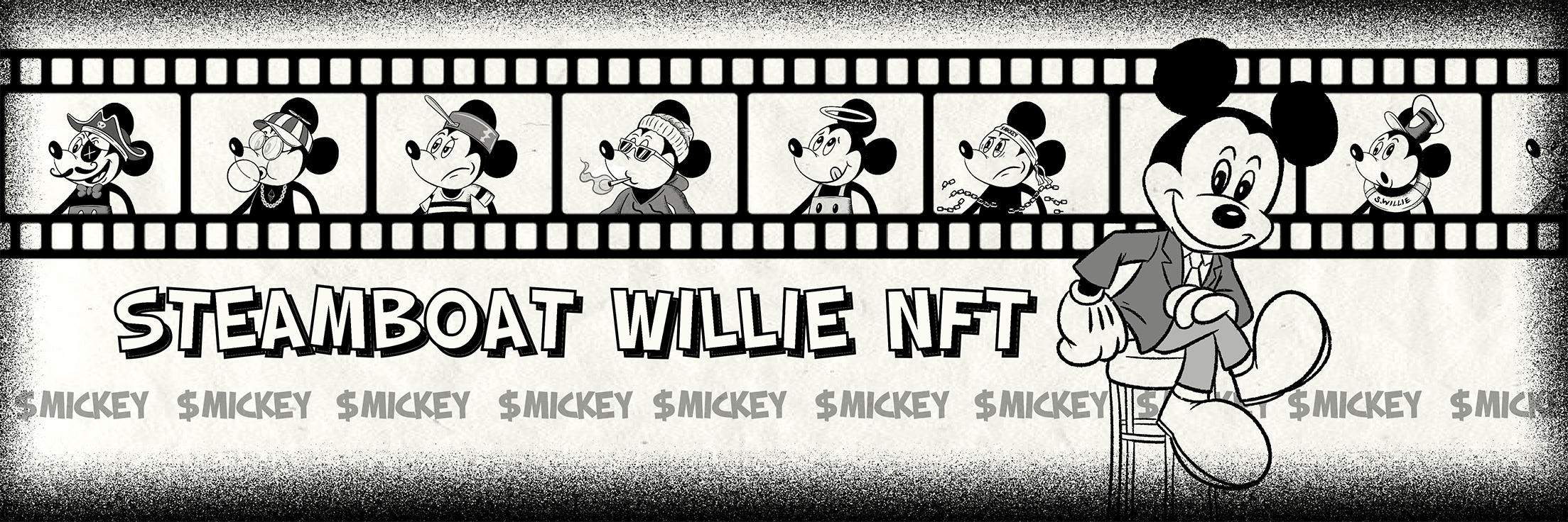 Steamboat Willie banner