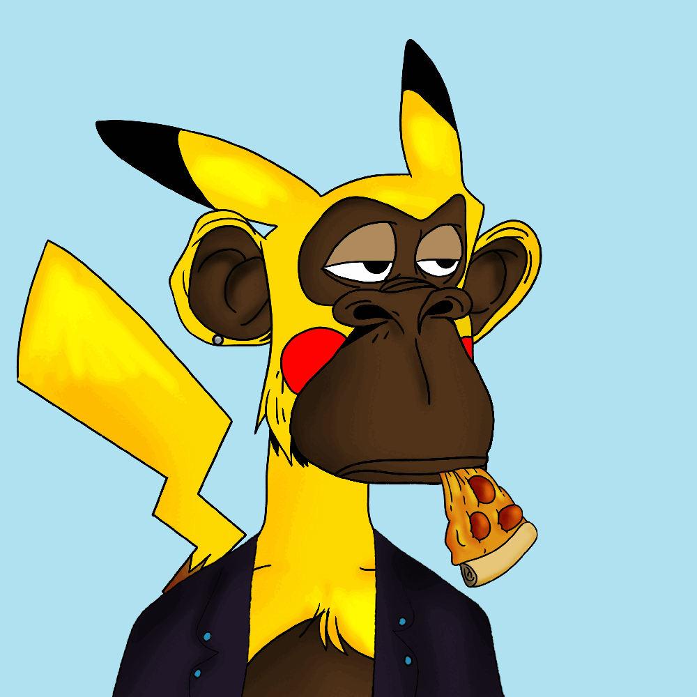 Bored Pikachu Ape collection avatar