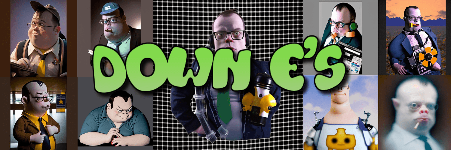 Down E's banner