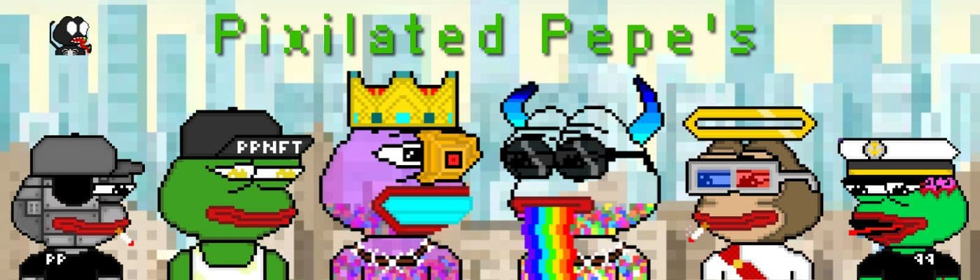 PixelatedPepesNFT banner