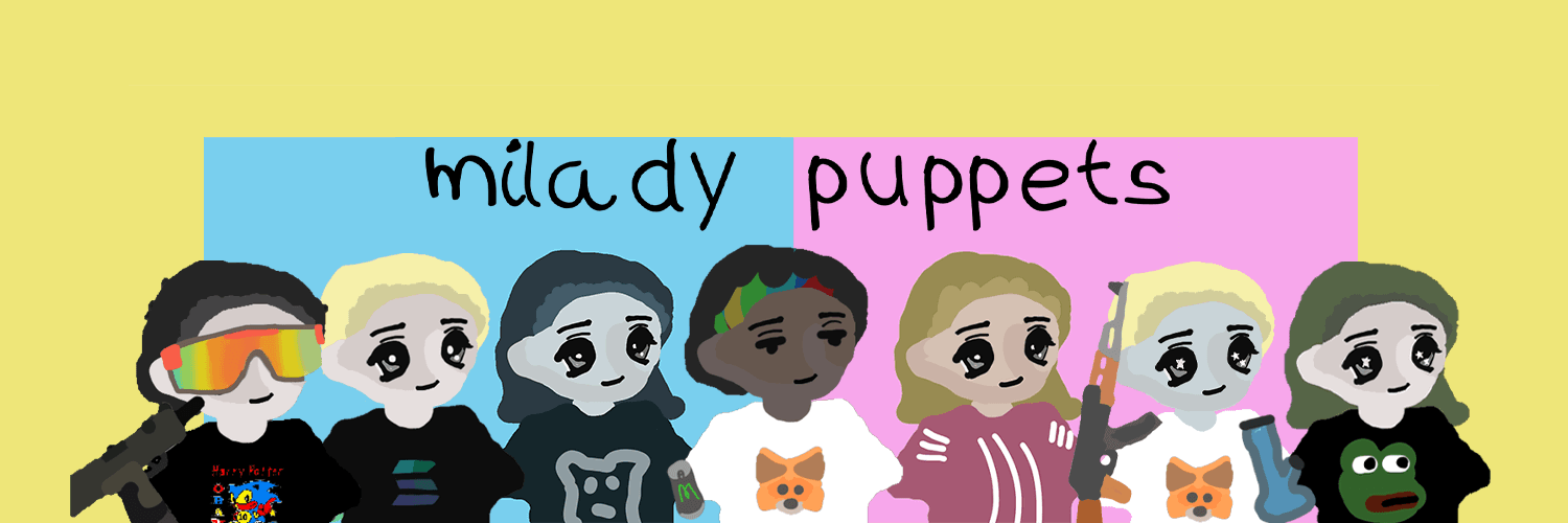 Milady Puppets banner