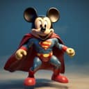 Superheroes like Mickey Mouse