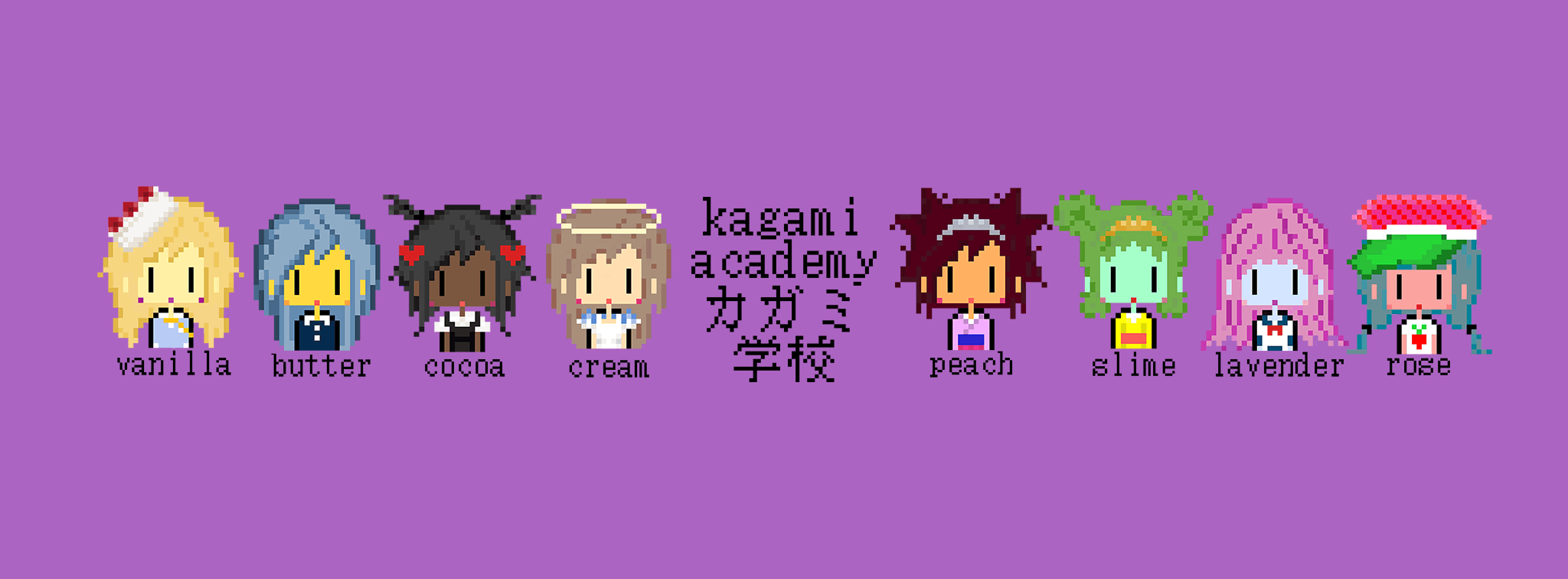 Kagami Academy banner