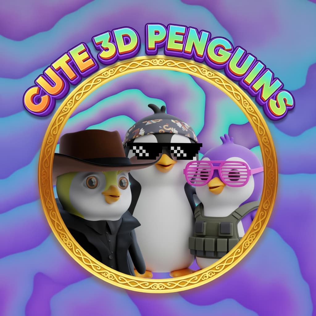 Cute 3D Penguins collection avatar