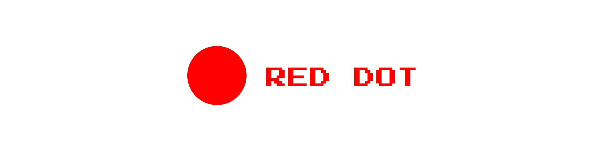 Red Dot banner