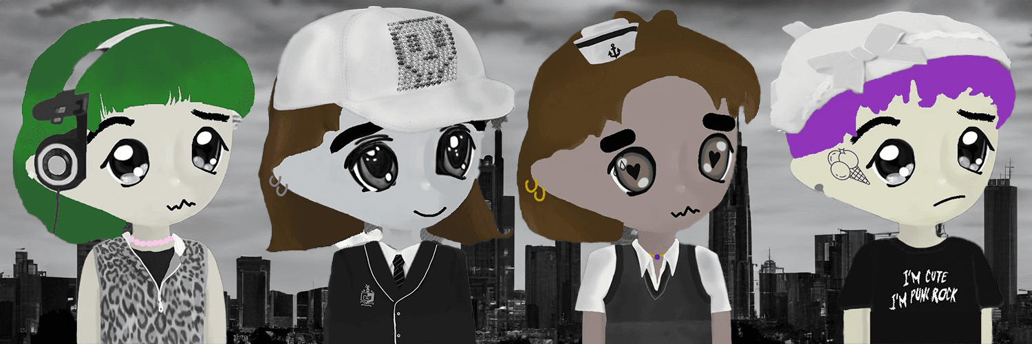 Neo-noir Milady Maker banner