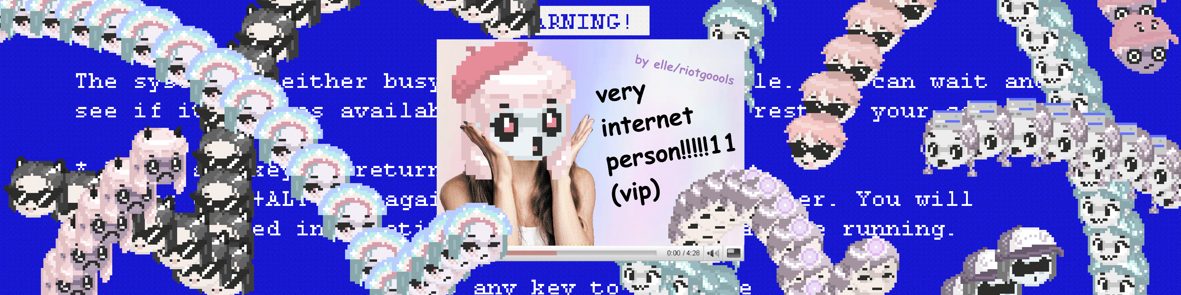 Very Internet Person banner