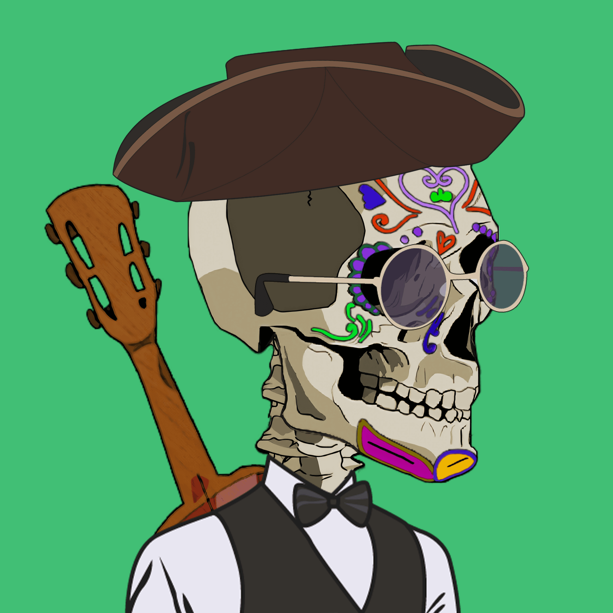 Abstract Skulls Ape collection avatar