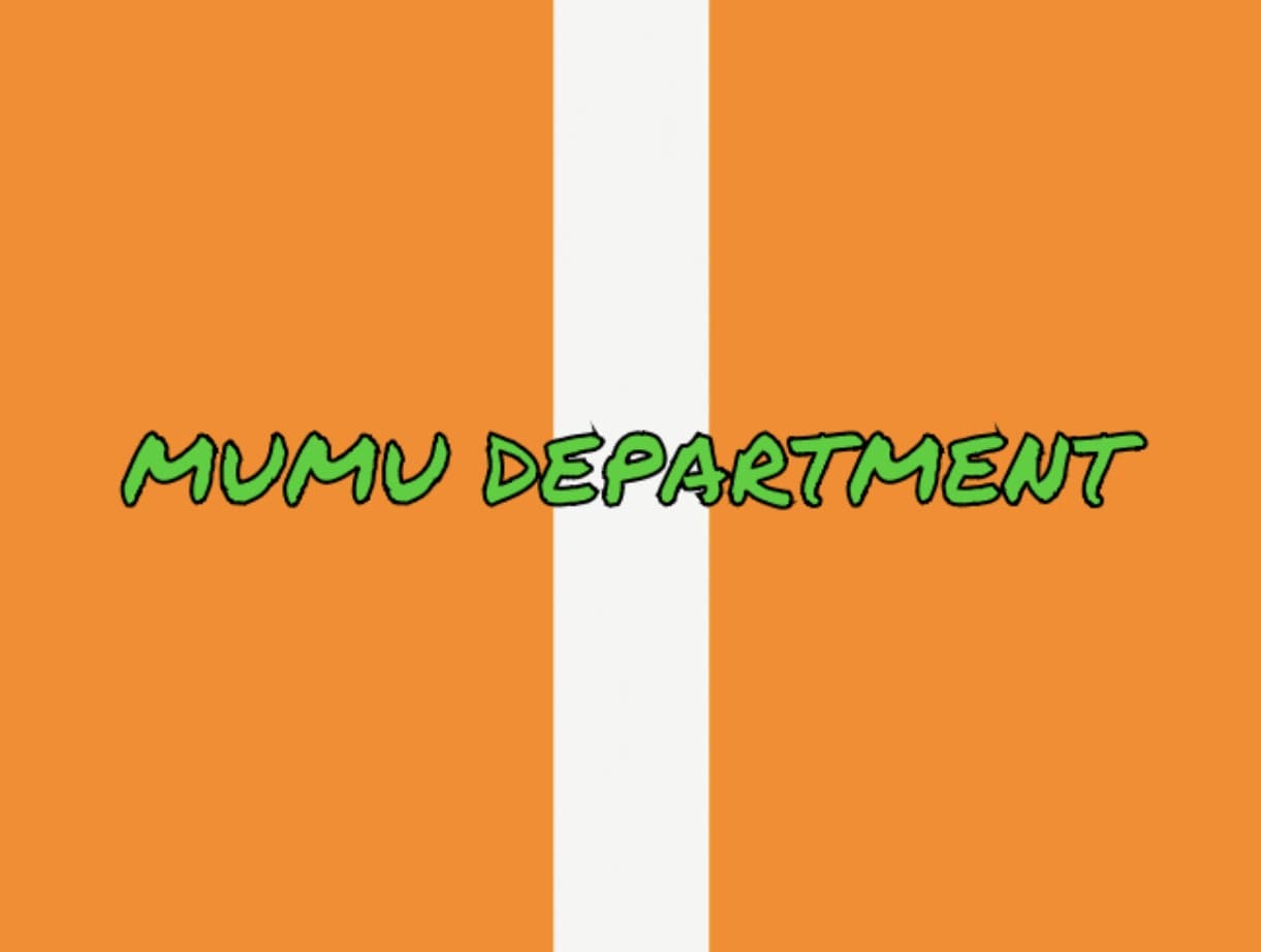 MUMU DEPARTMENT banner