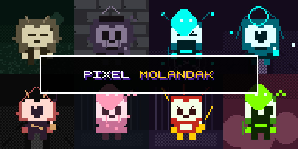 Pixel Molandak banner