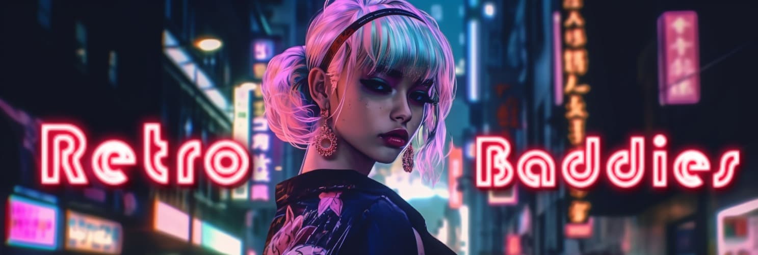 Retro Baddies banner