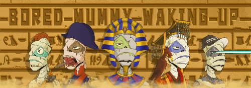 Bored Mummy banner