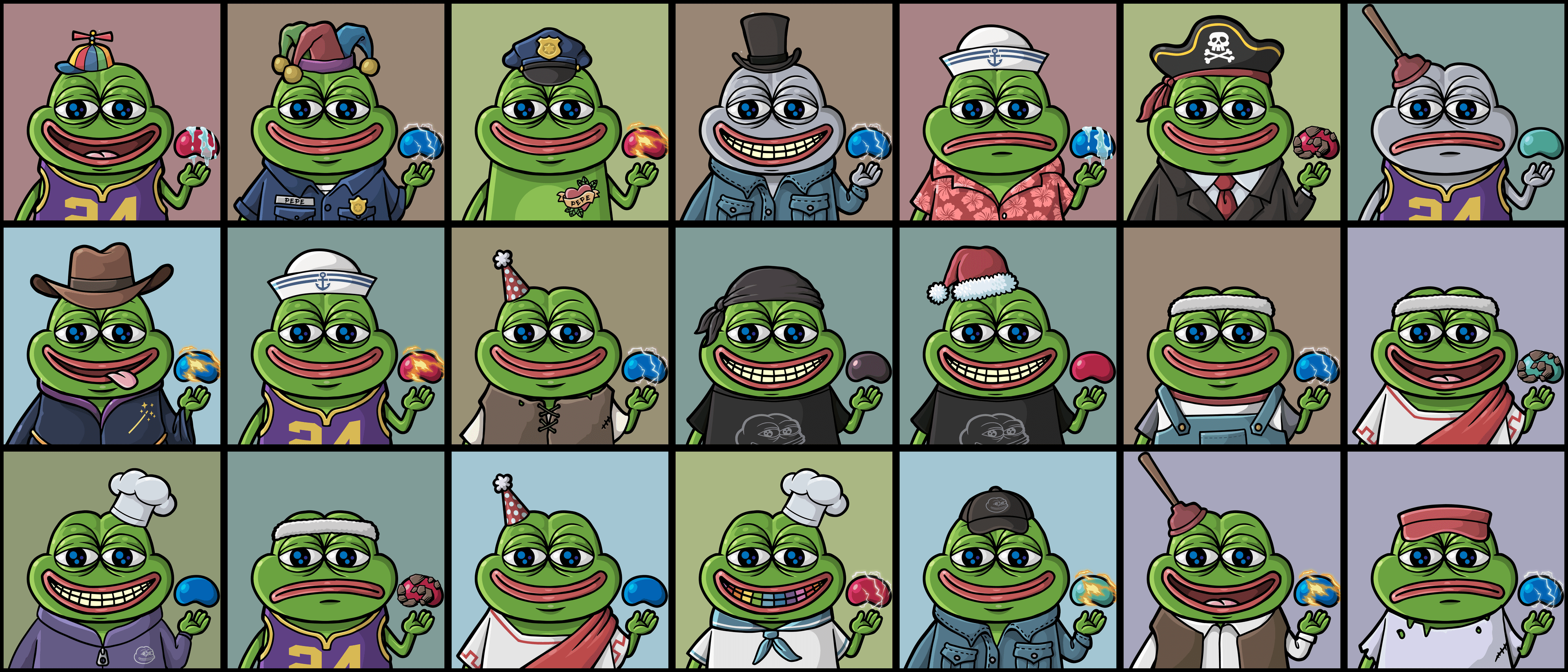 Wizard Pepes banner
