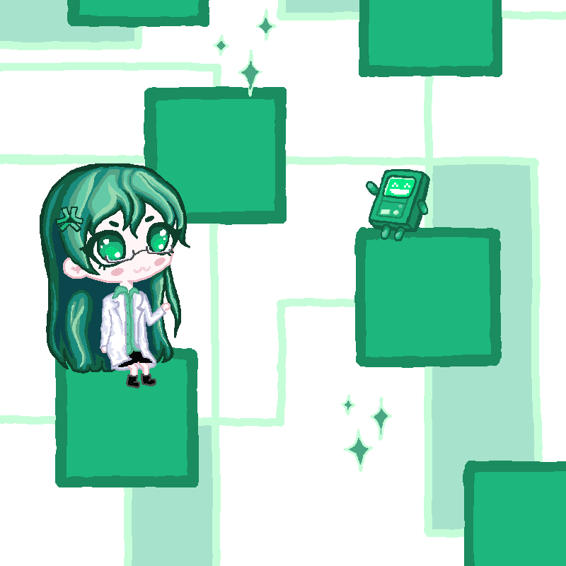 Abstract-chan (and Sync) by twilight <333 banner