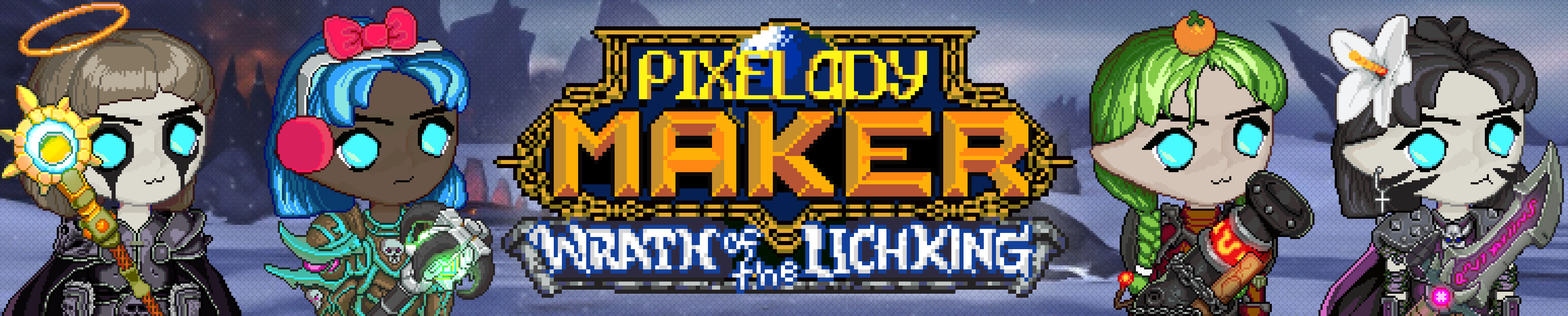 Pixelady Maker WOTLK banner