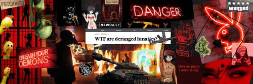 Deranged Lunatics banner