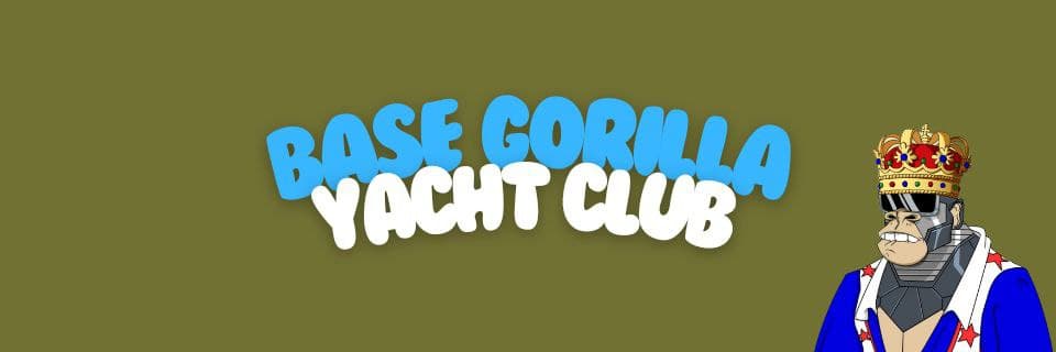 Base Gorilla Yacht Club banner