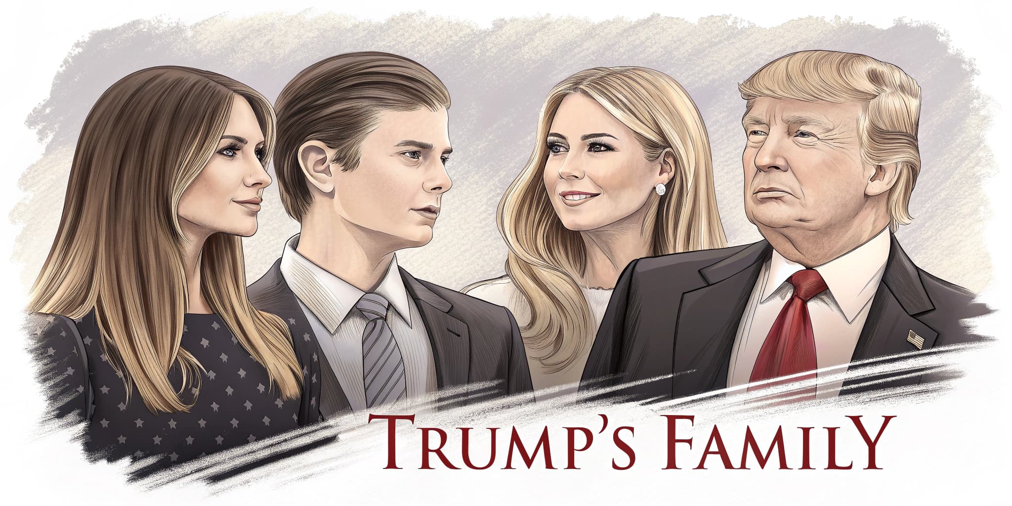 Trump's Family banner