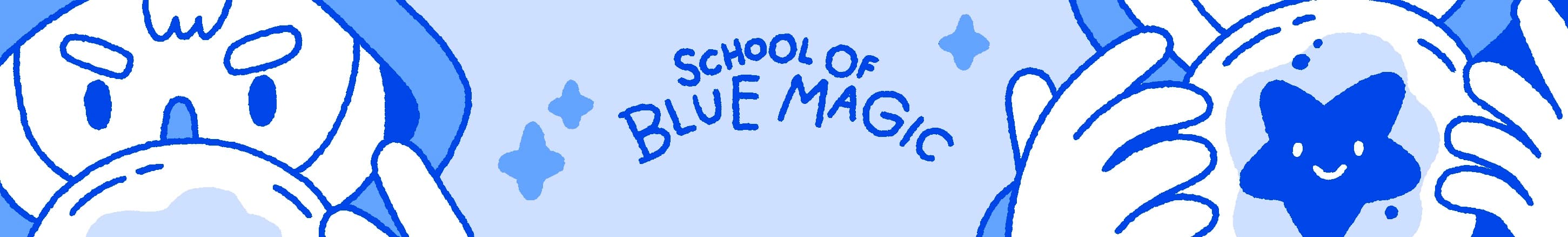 School Of Blue Magic banner