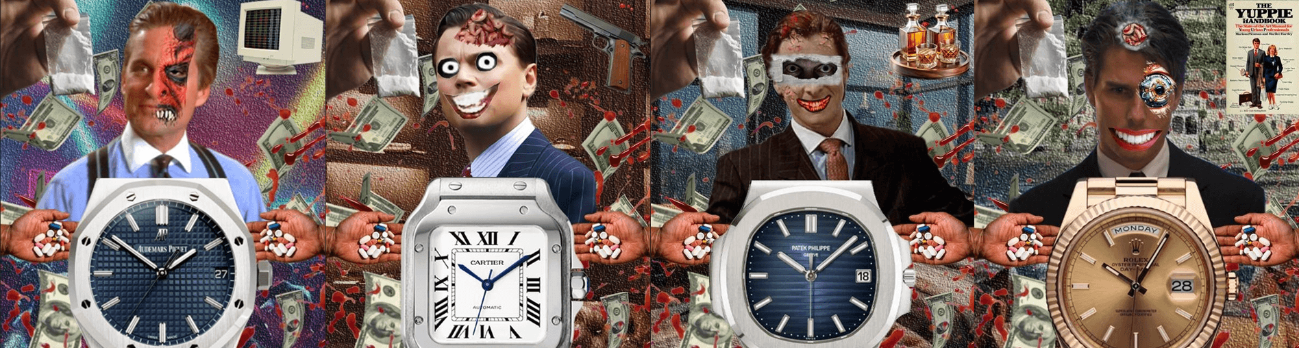 Schizo Yuppie Corporate Shares banner