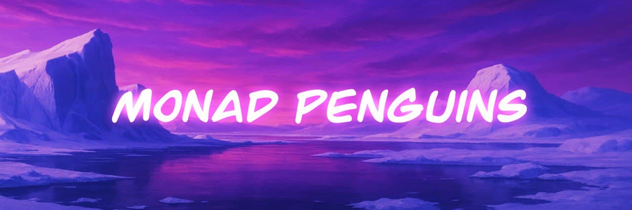 Monad Penguins banner