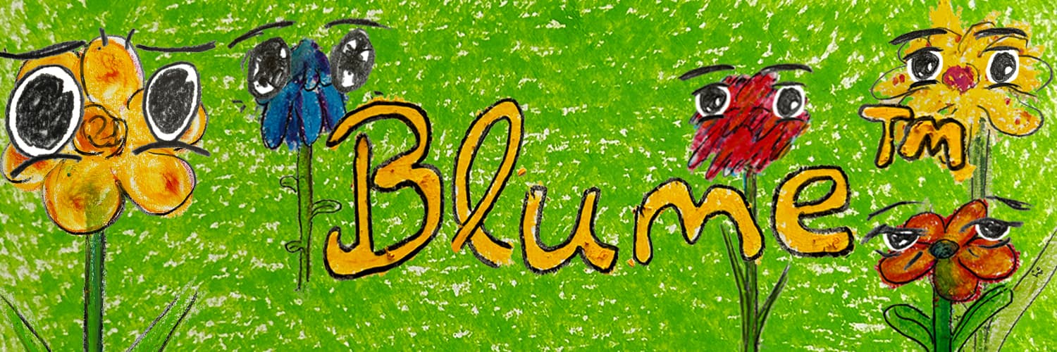 Blume banner