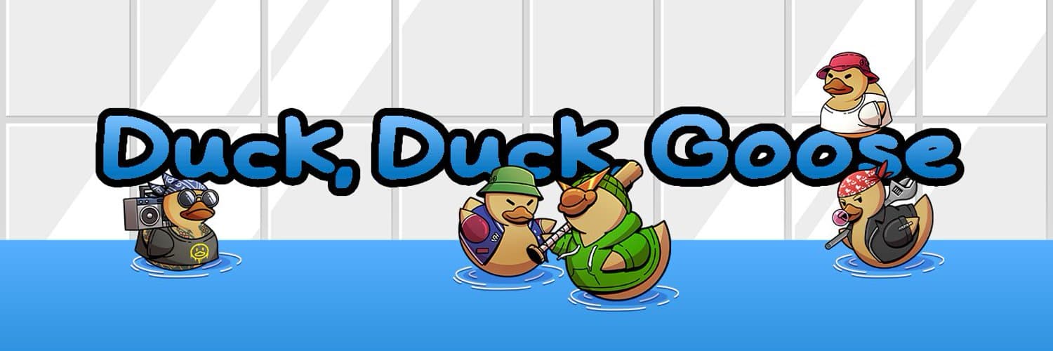 Duck Duck Goose banner