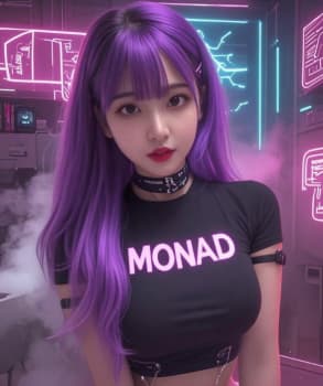 Monad girl banner