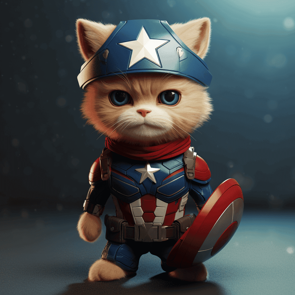 Superheroes like cats #1