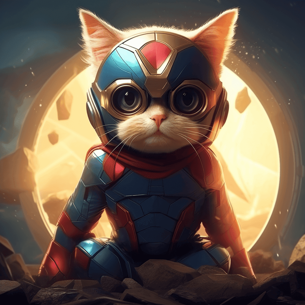 Superheroes like cats #14