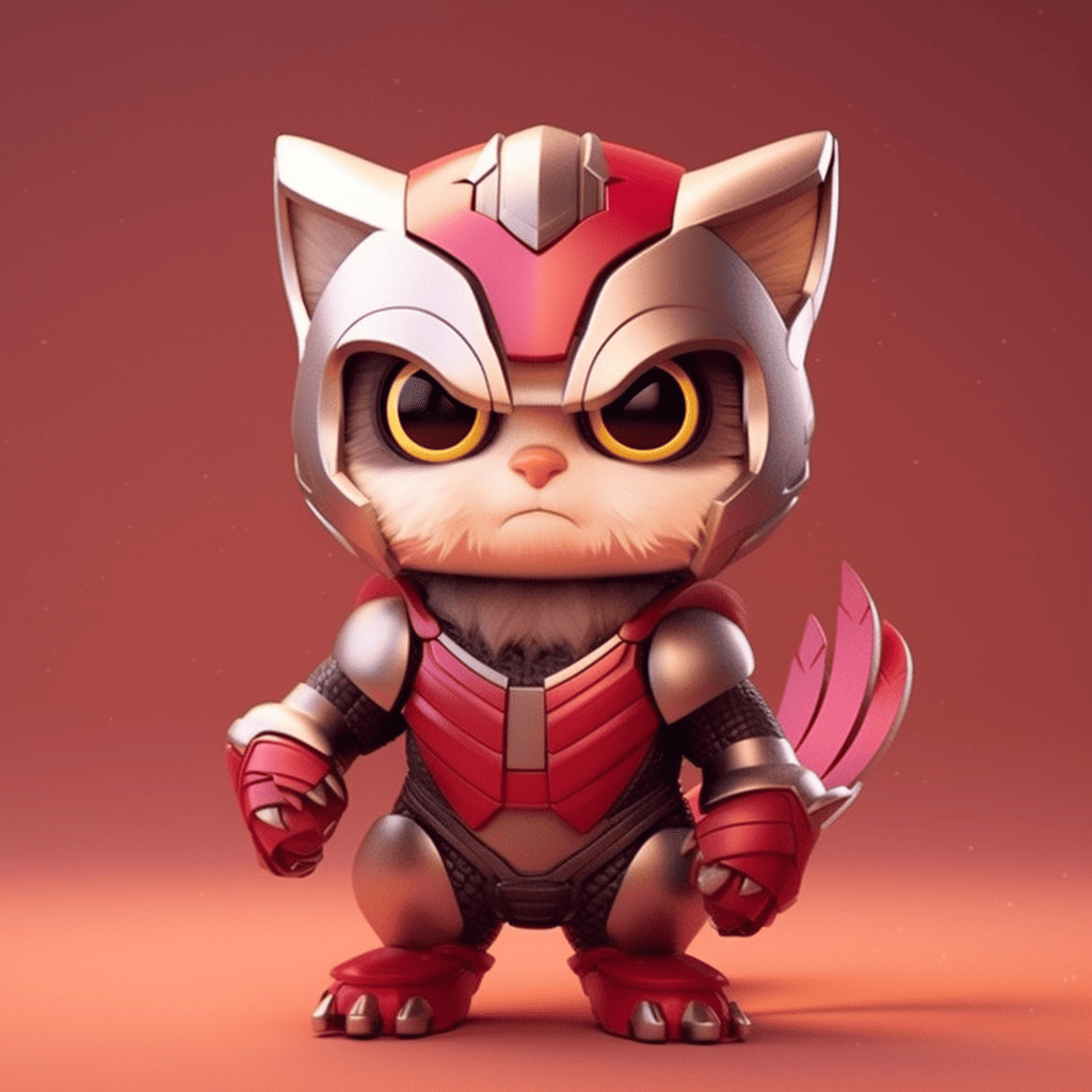 Superheroes like cats #3