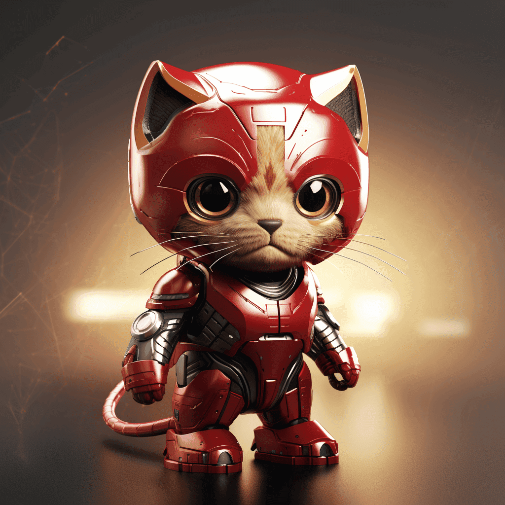 Superheroes like cats #6