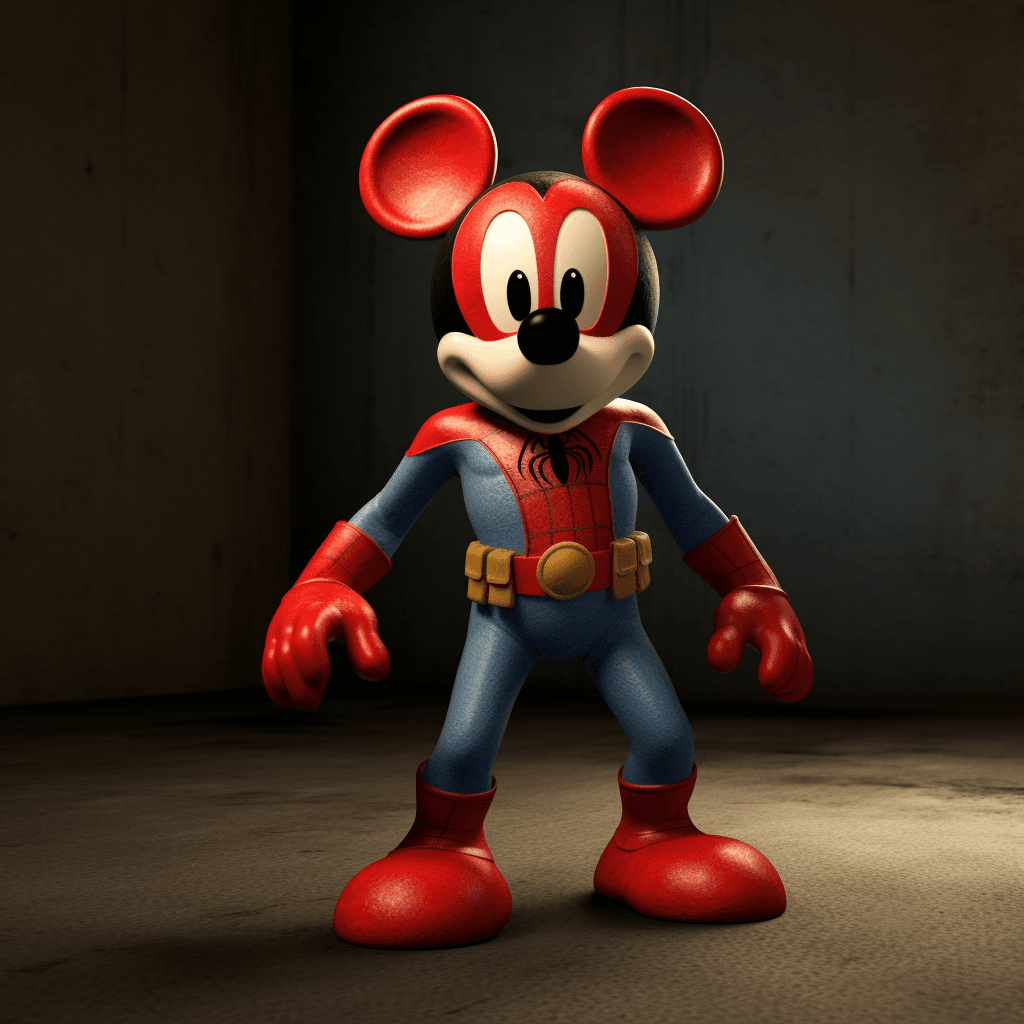 Superheroes like Mickey Mouse #1