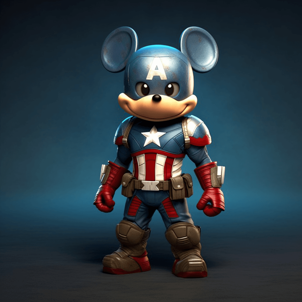 Superheroes like Mickey Mouse #2