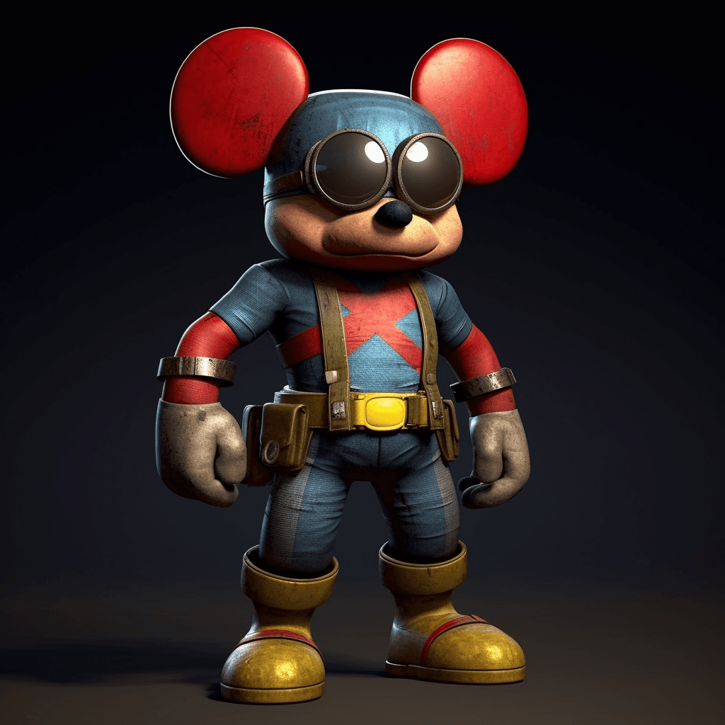 Superheroes like Mickey Mouse #35