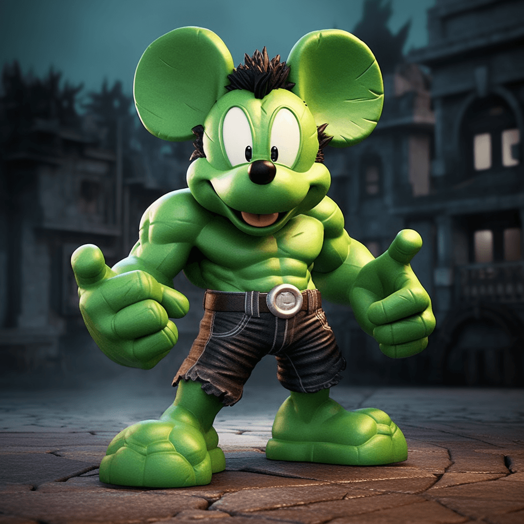 Superheroes like Mickey Mouse #4