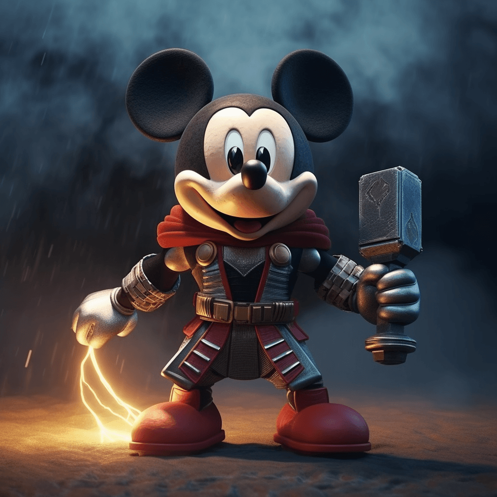 Superheroes like Mickey Mouse #6