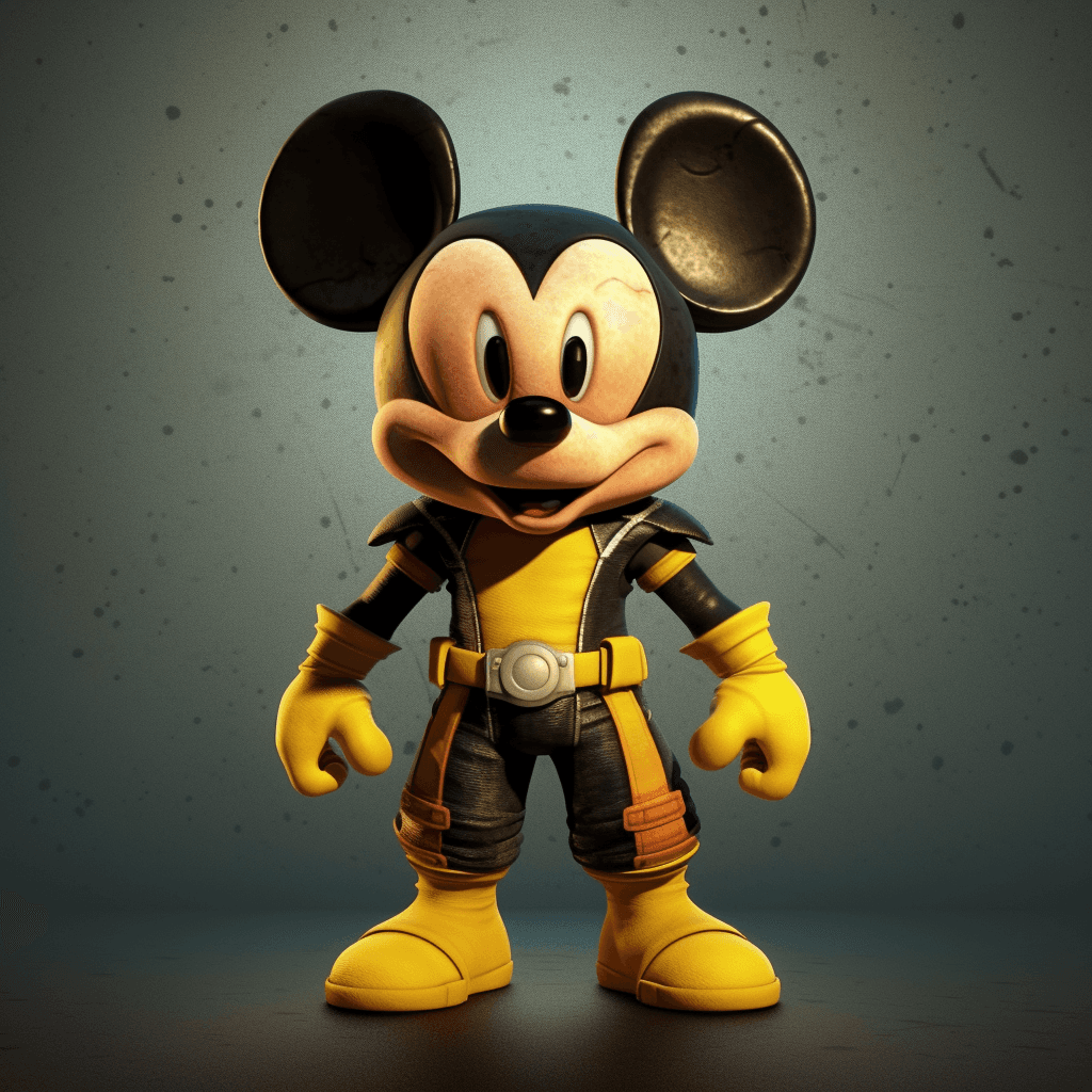 Superheroes like Mickey Mouse #8